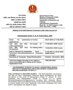 SSC Stenographer